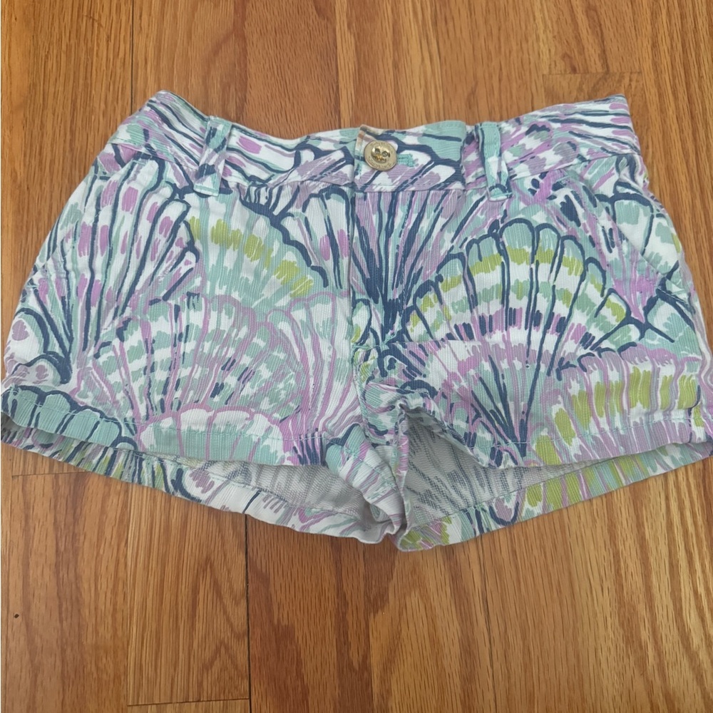 Lilly Pulitzer Seashell Print Shorts